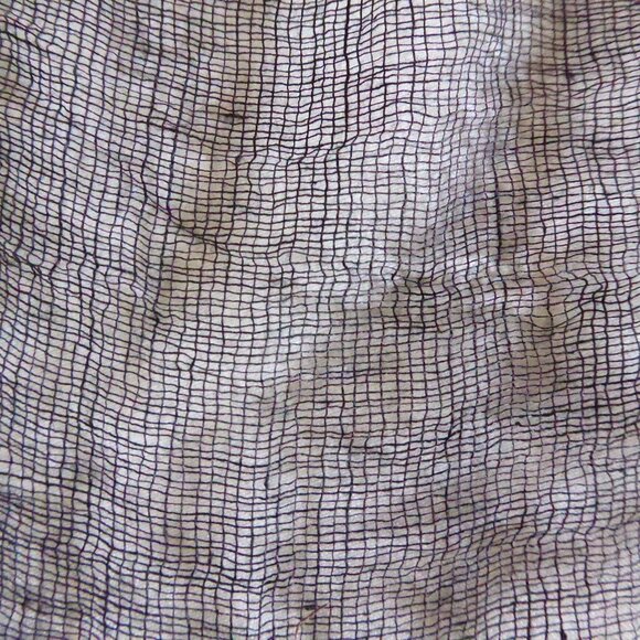 LOT OF 6 HALLOWEEN DECORATIVE BLACK CREEPY CLOTH SHEER FABRIC WINDOW DOOR - Picture 4 of 7